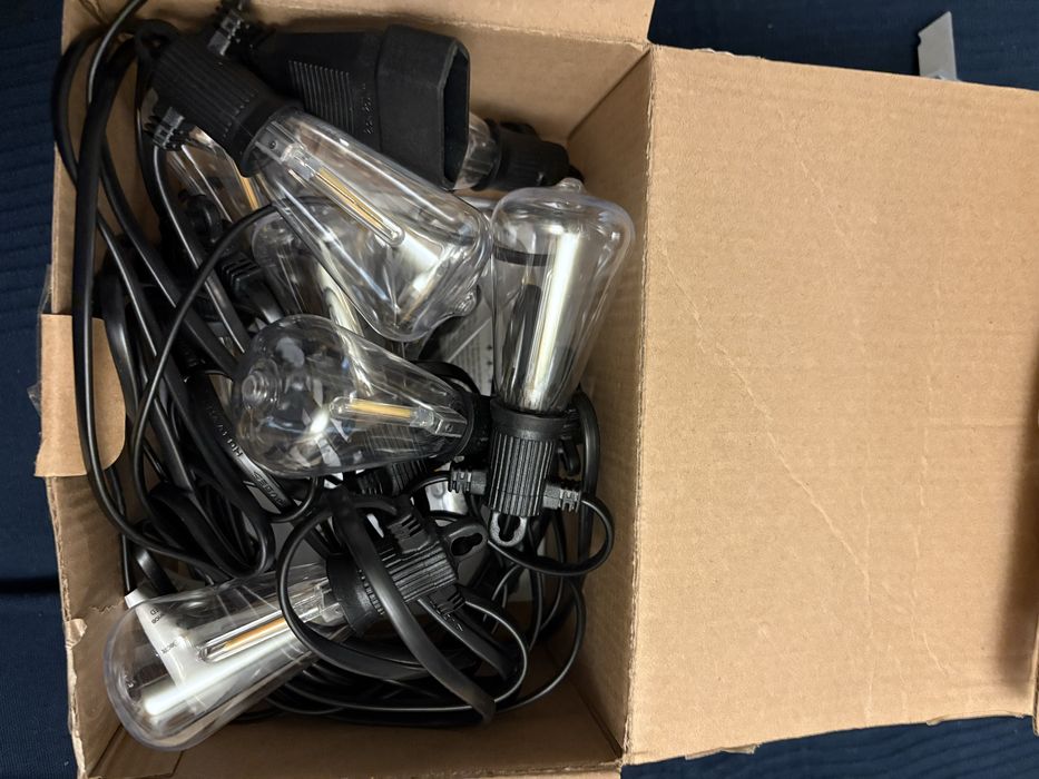 Vand ghirlanda luminioasa 7,6m