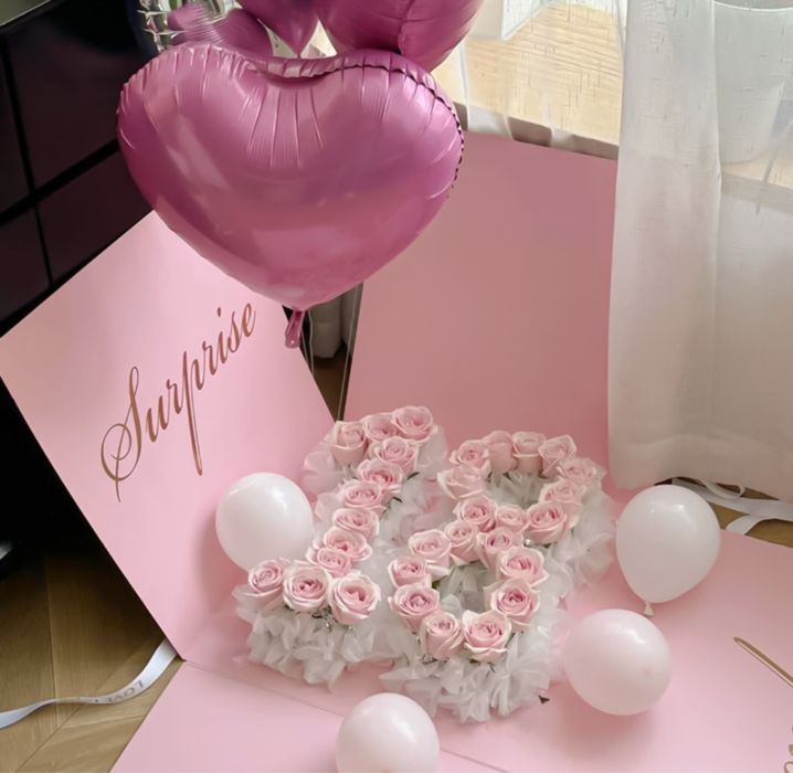 Цветы цифра Мыльные розы