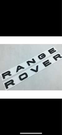 Set litere scris emblema capota portbagai Land Rover Range Rover Sport