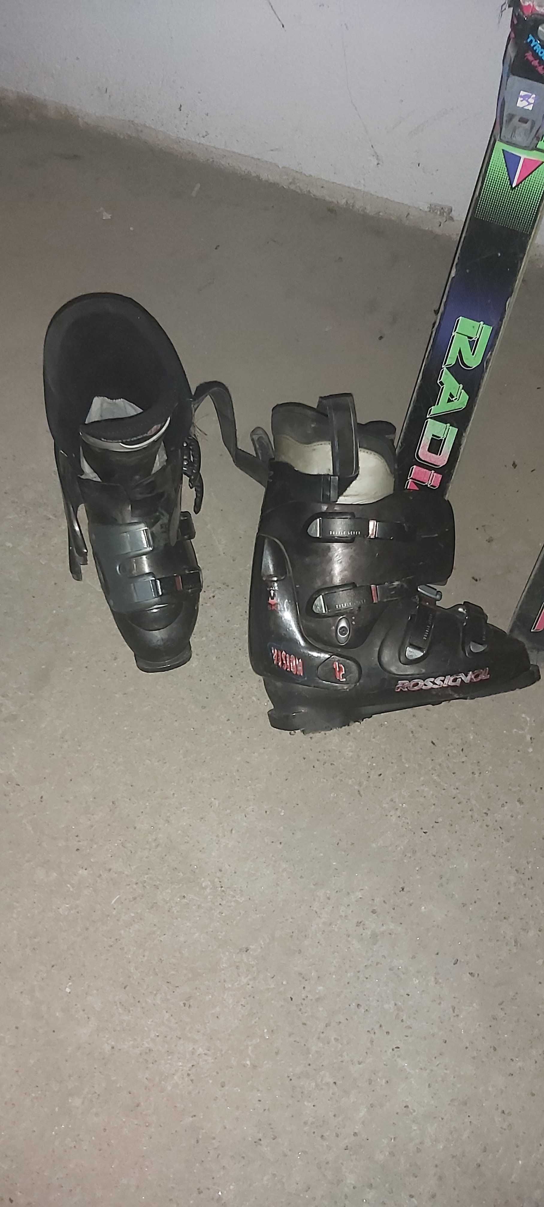 Ски и ски обувки 28.5