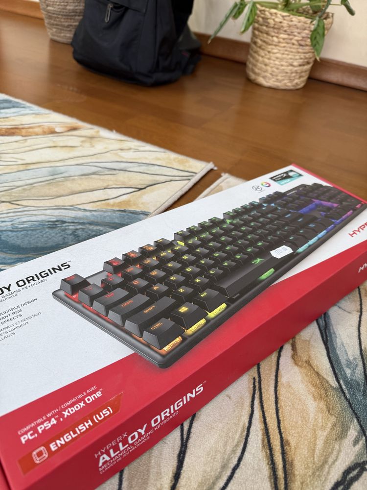 HyperX keyboard.