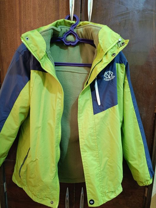 Куртка для подростков 3 в 1 куртка, кофта, ветровка