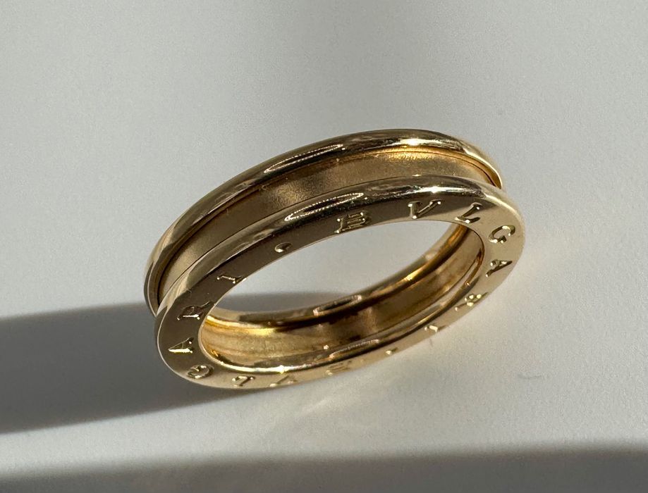Златен пръстен BVLGARI B.Zero1, р.57