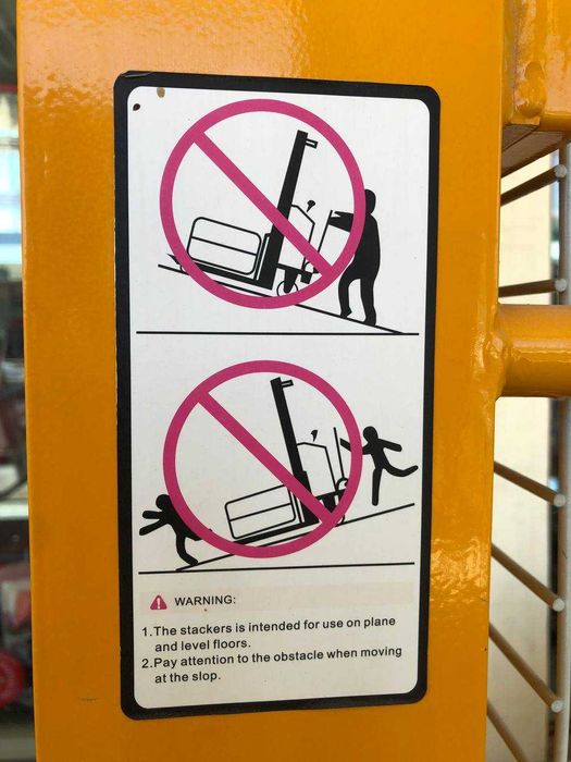 Qo‘lda boshqariladigan gidravlik shtabeler Штабелер  MS 10-30 // SAAB