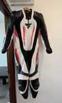 Costum moto Piele dama, Shima Miura RS Negru/Rosu/Alb 36