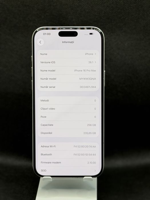 iPhone 16 pro max Pret
