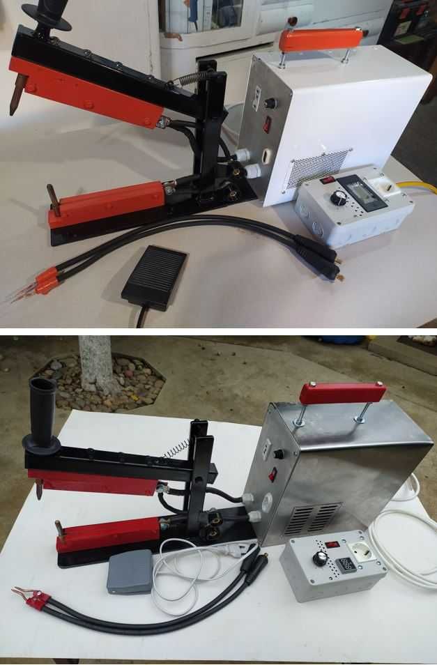 Aparat sudura in puncte acumulatori Li-Ion / Ni 18650 profesional 4 Kw