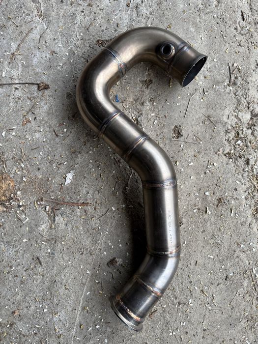 Downpipe si clapeta pentru audi a7 c8 3.0 TdI 2018