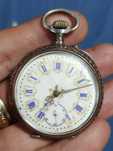 Ceas Argent Dore anii 1890-1900