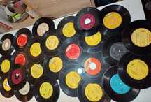 Discuri vinil volorate pt decor