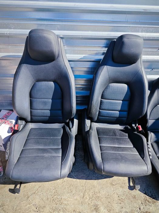 Кожен салон Mercedes Е Coupe W207 AMG надуване масаж подгрев Н378