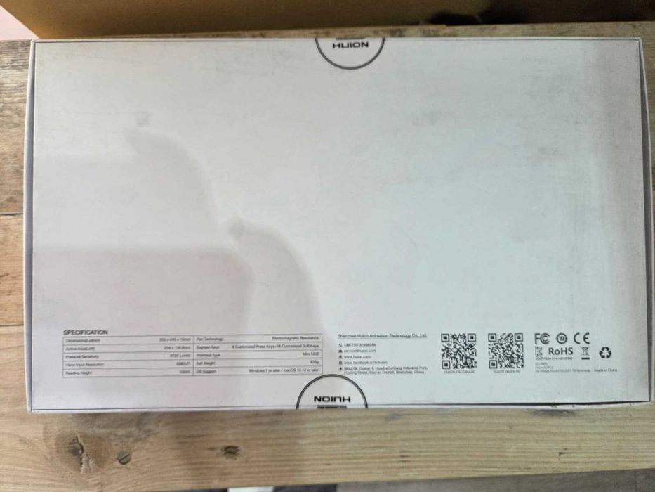 Tableta Grafica Huion Inspiroy H610PRO V2 SIGILATA