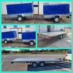Inchirieri trailer remorca 750kg închiriez inchiriere trailere platfor