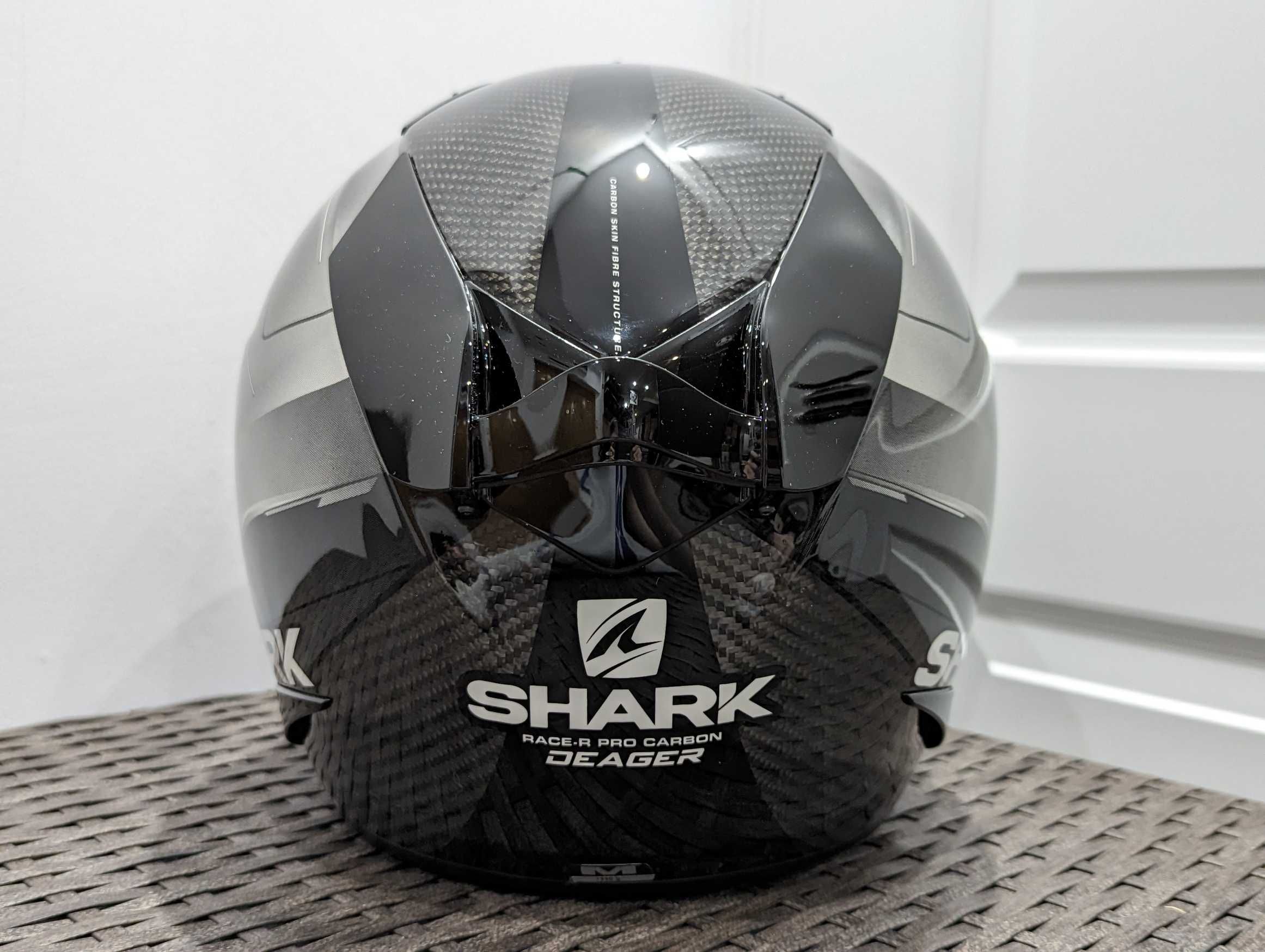 Casca moto Shark Race-R Pro Carbon Deager, marime M - Nou