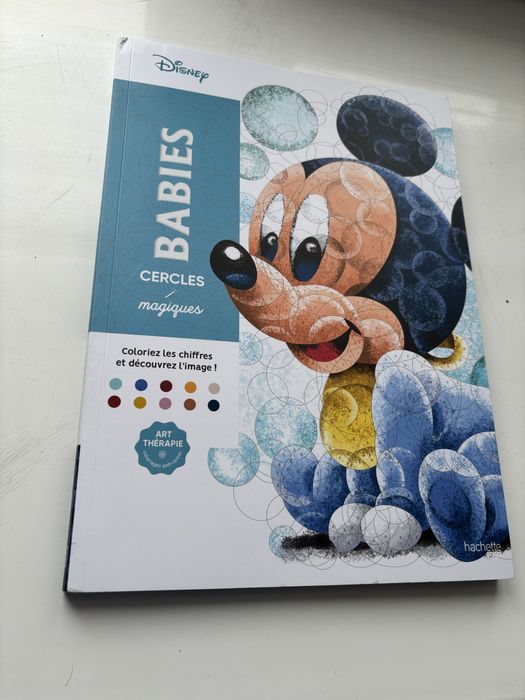 Раскрасска по номерам Дисней coloriages mysteres Disney