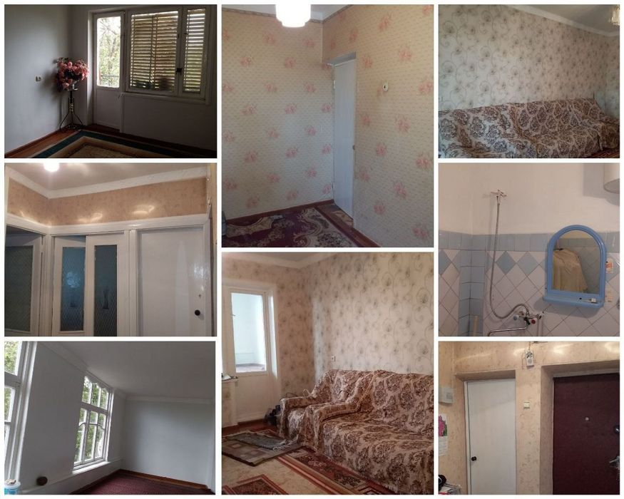 Аренда квартира 2/4/4 Чирчик 3-й микрорайон