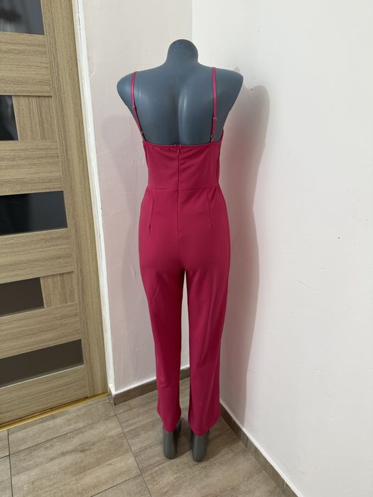 3 стилни женски гащеризона и комплект риза и панталон размер S