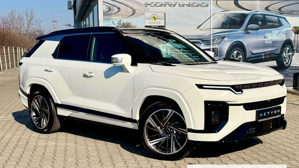 KG Mobility Actyon Actyon 2025 EXECUTIV AWD - 2Ton Grand Withe - LCX (E76) Piele Neagră+R