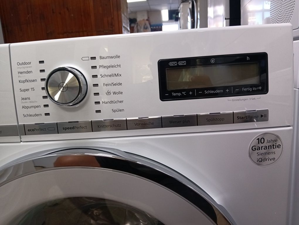 Пералня Сименс Siemens IQ890 A+++ 8кг 2години гаранция Made in Germany