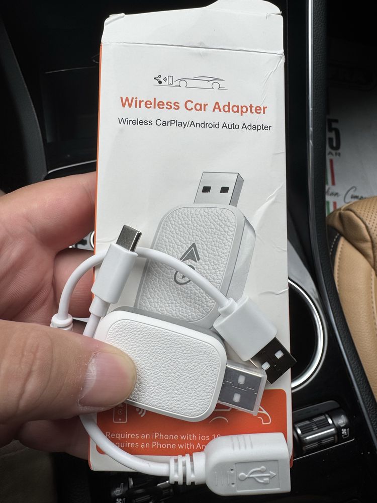 Беспроводной подключение к Apple/Android car play