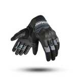 Manusi Moto Noi Negre din piele Spark Pulse cu deget Touch Screen