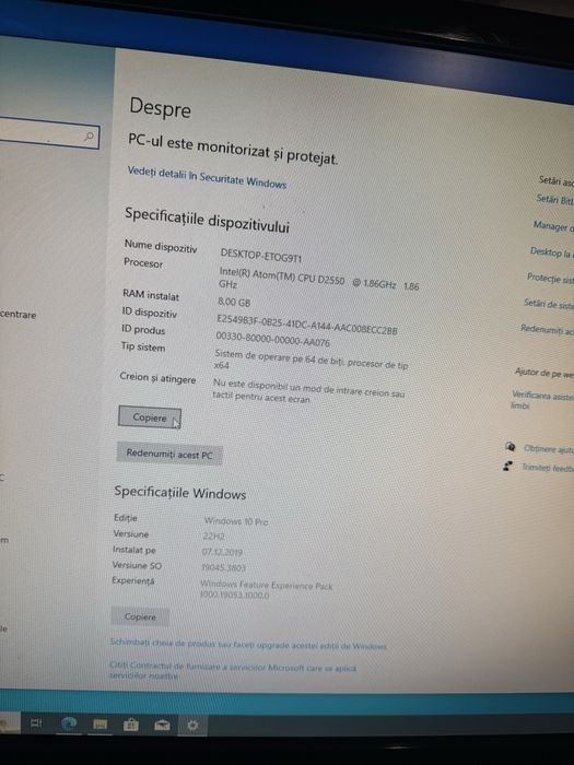 Unitate pc pretabila nas, browsing