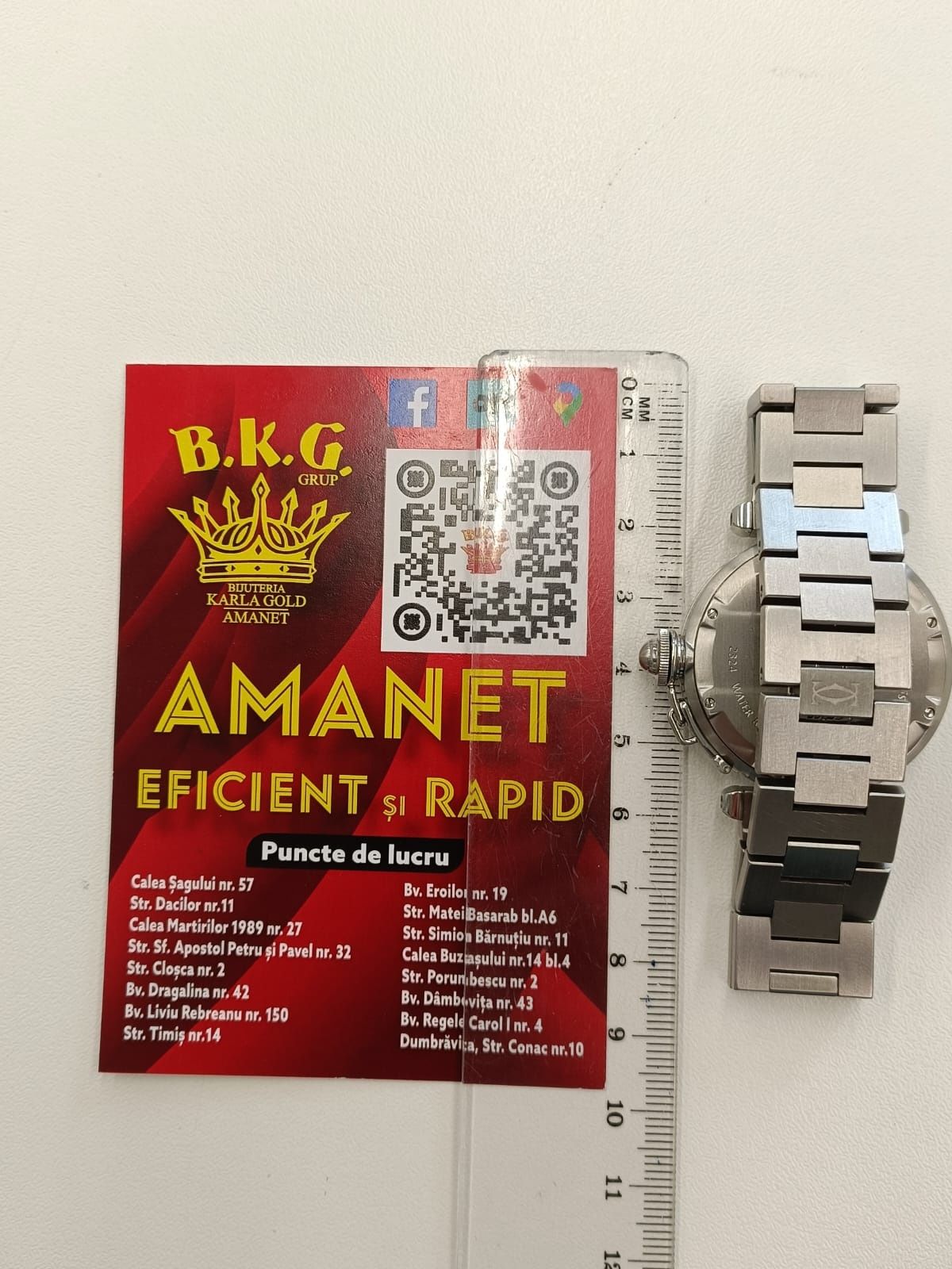 Pasha de Cartier Amanet BKG
