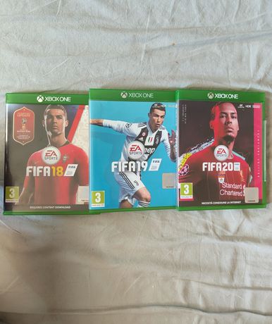 Lot FIFA 18, 19 & 20 X-Box one.