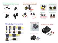 Mufe Conectori pentru Injectoare-Senzorii-HB4-HB3-H8- EV1 Utilaje Auto