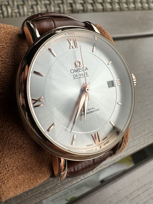 De Ville Prestige Co-Axial 39.5 mm, red gold