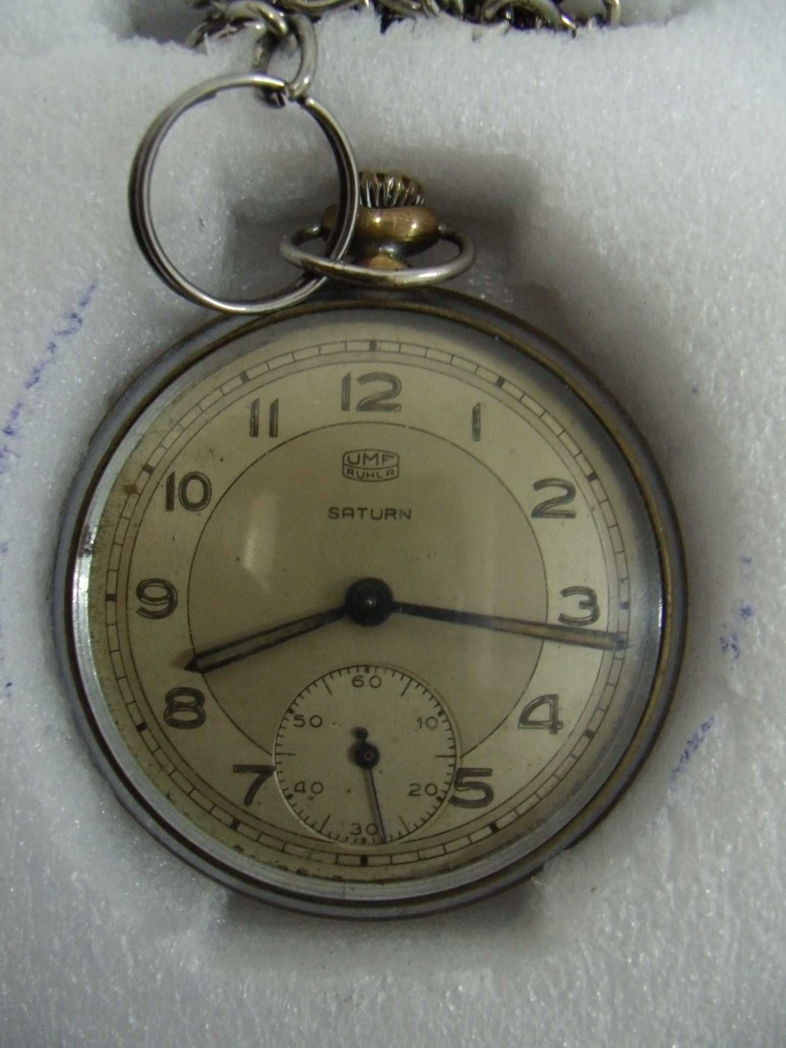 оф.7272 стар джобен часовник SATURN  UMF RUHLA