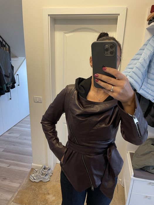 Geaca piele naturala foarte calitativa