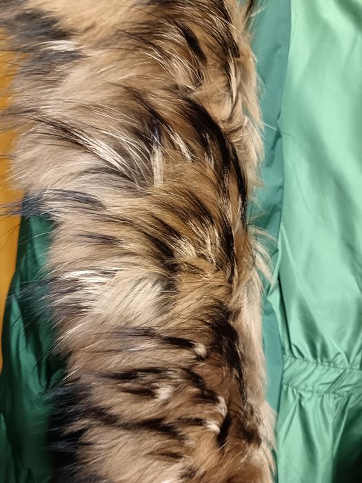 Парка с естествен косъм от лисица