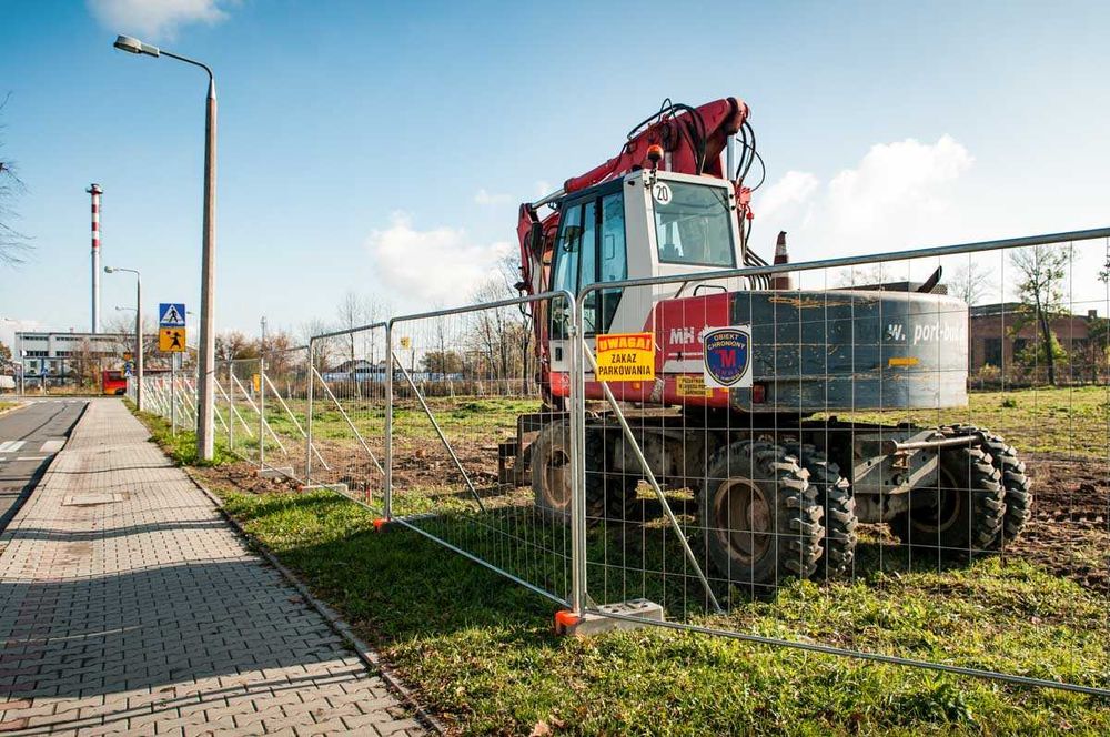 Gard santier, gard mobil delimitare evenimente, organizare de santier