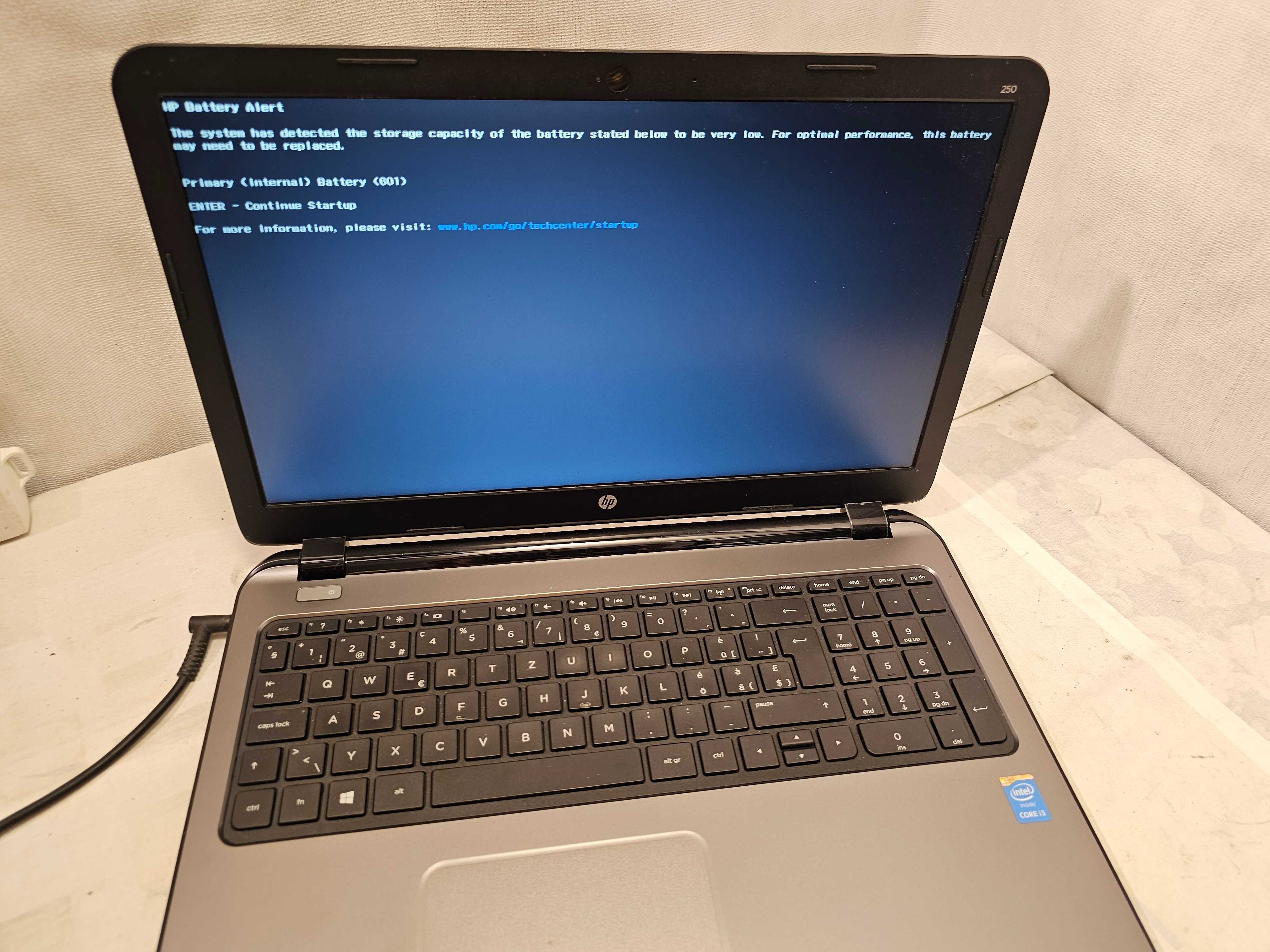 Laptop HP intel i3 4005u 4gb 500gb hdd