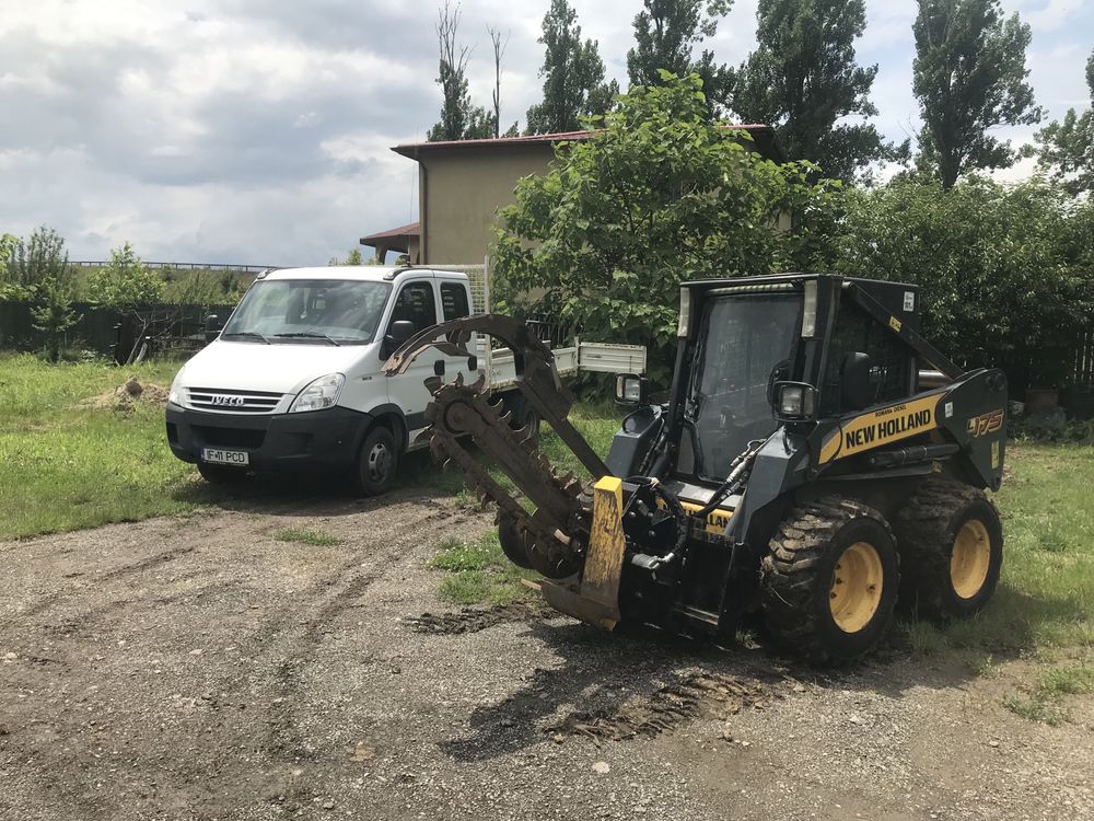 Sapaturi santuri cu trencher pentru sapat santuri,bobcat,lama, foreza.