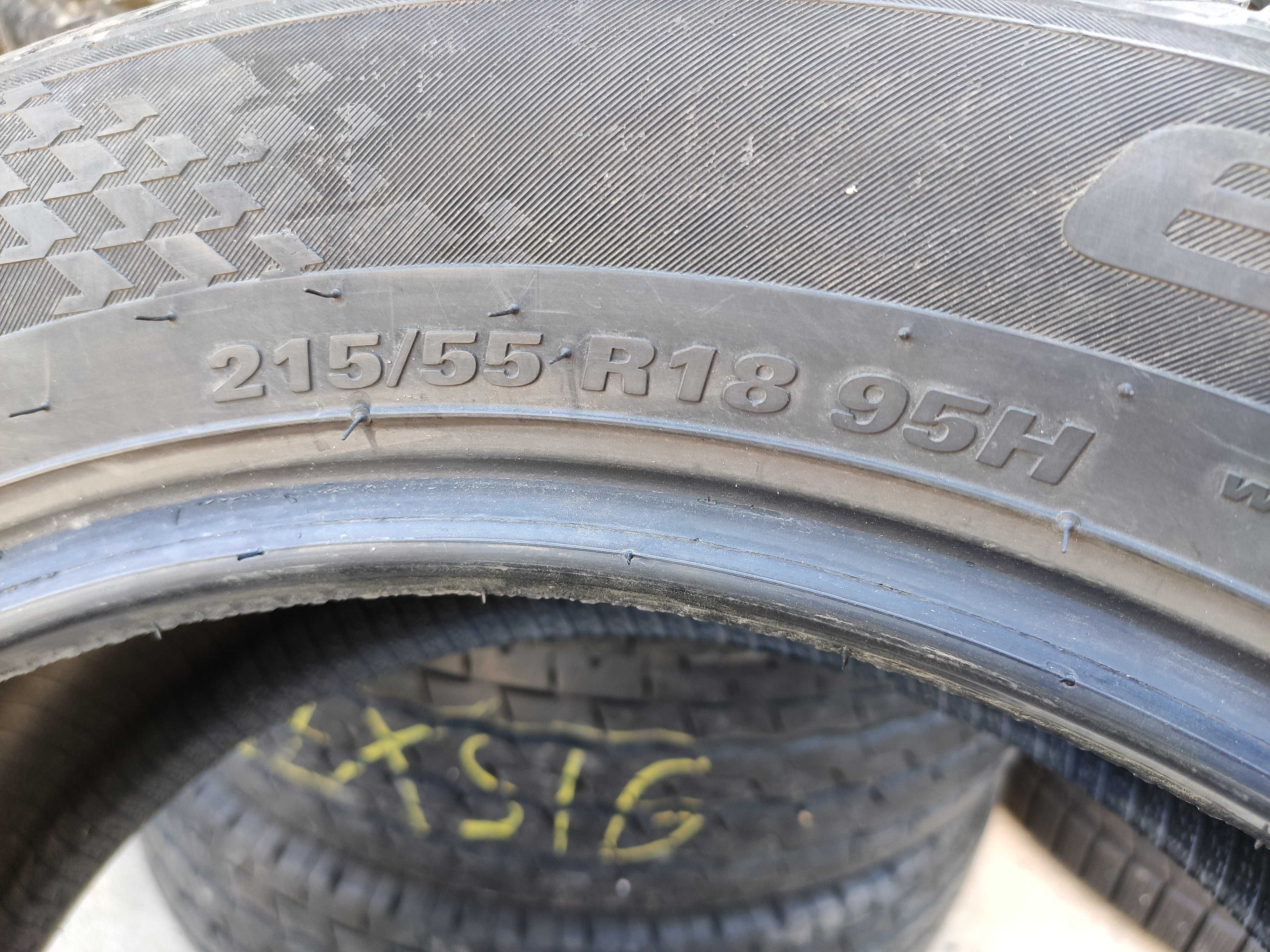 2бр Летни Гуми 215 55 18 - Kumho - DOT 2022 -