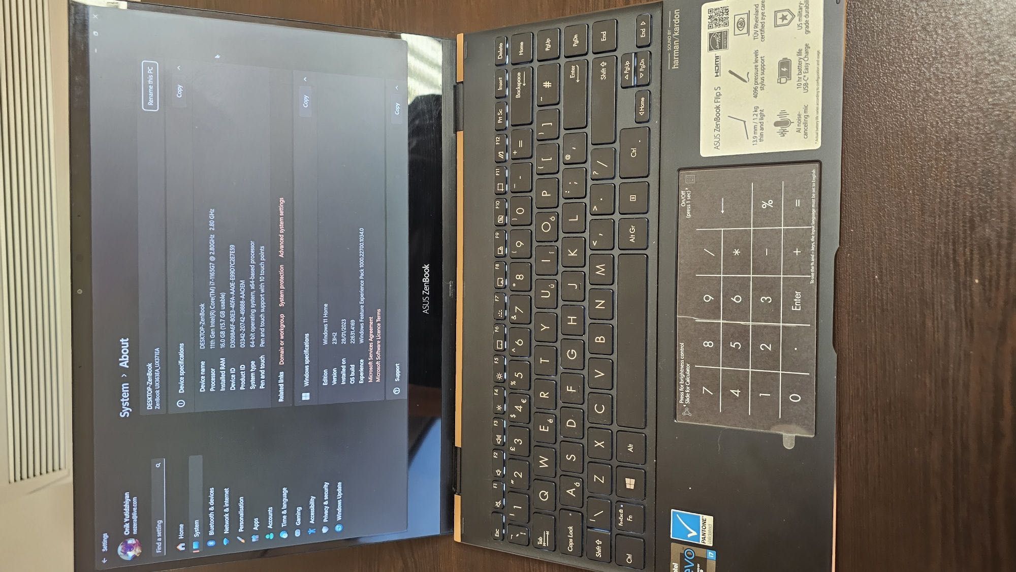 Asus zenbook flip