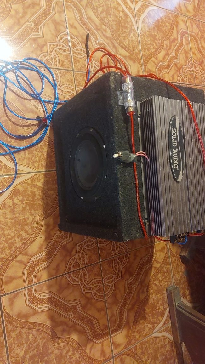 Subwoofer auto comlet