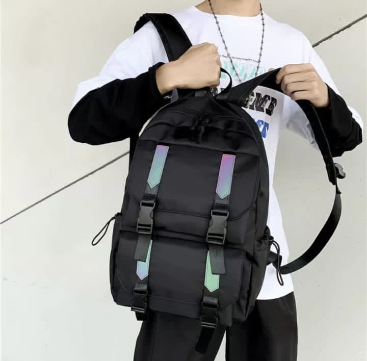 Рюкзак сумка черный мужской женский в школу водонепроницаемый новый