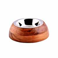 Anipro Wood дървена купа 16 см/0.7 л
