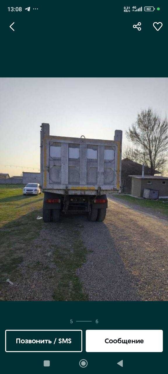 Howo samosval 25 tonna yili 2023 probeg 55ming km yurgan