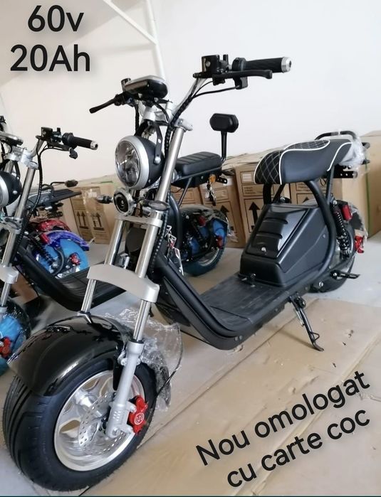 Scuter electric nou cu certificat conformitate european