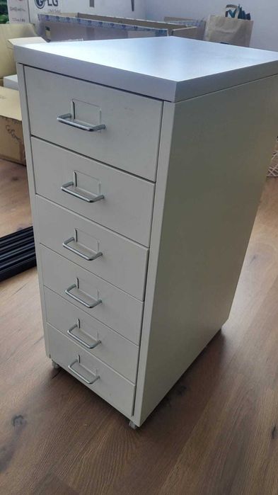 Dulap metalic cu sertare Helmer Ikea.