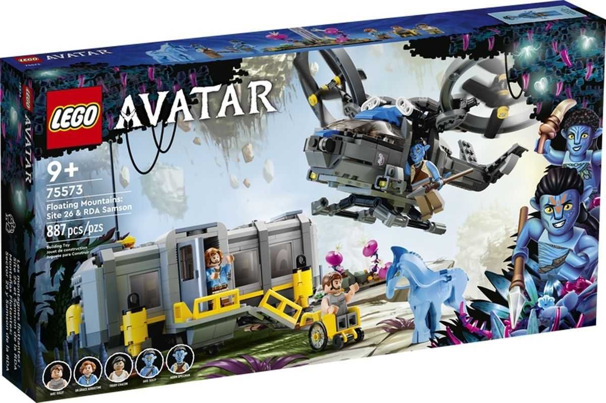 НОВО LEGO Avatar - Подвижни планини: Site 26 & RDA Samson 75573