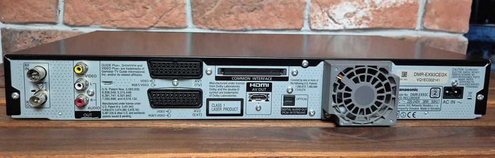 DVD+HDD player/writer Panasonic EX93