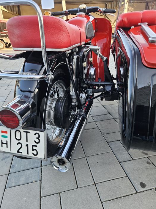 Motocicleta cu atas Mz trophy de lux 250 es/2,fabricate 1971