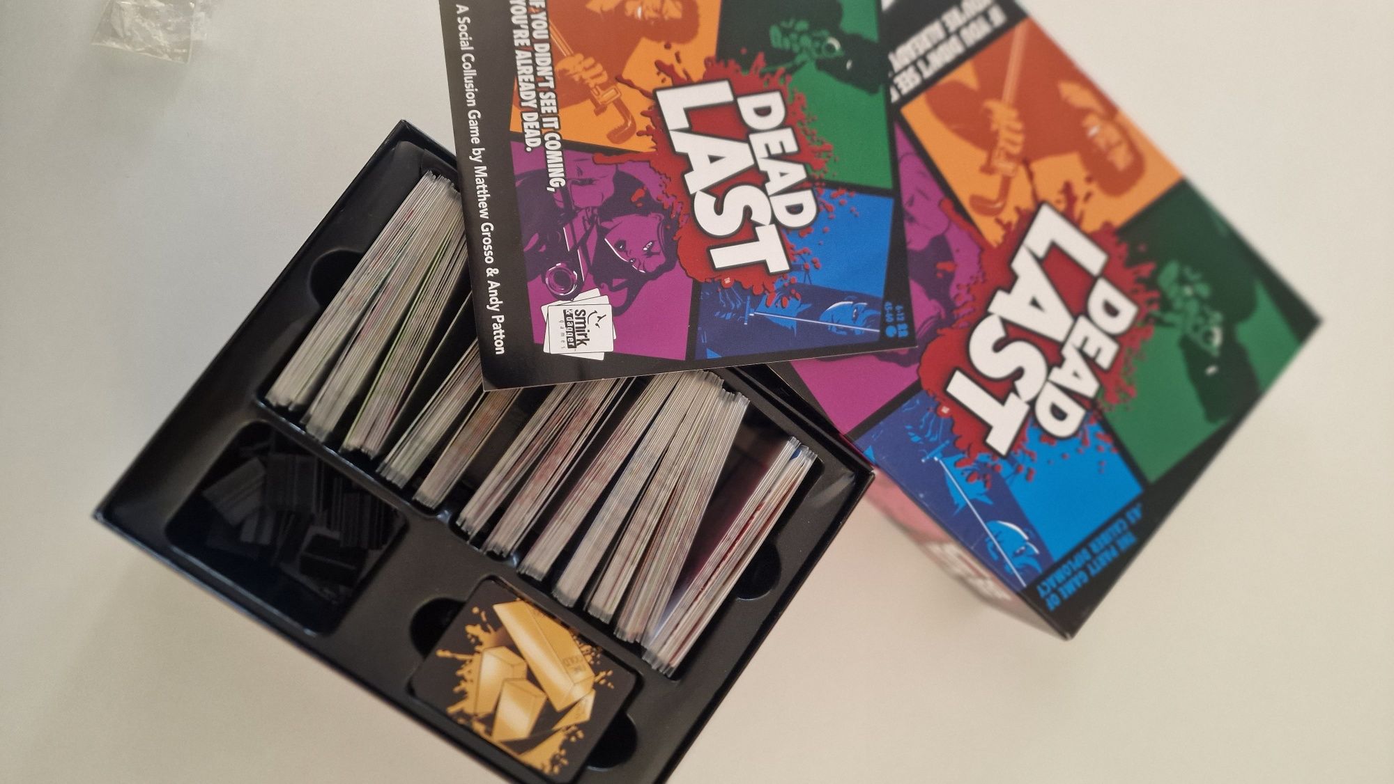Dead last board game