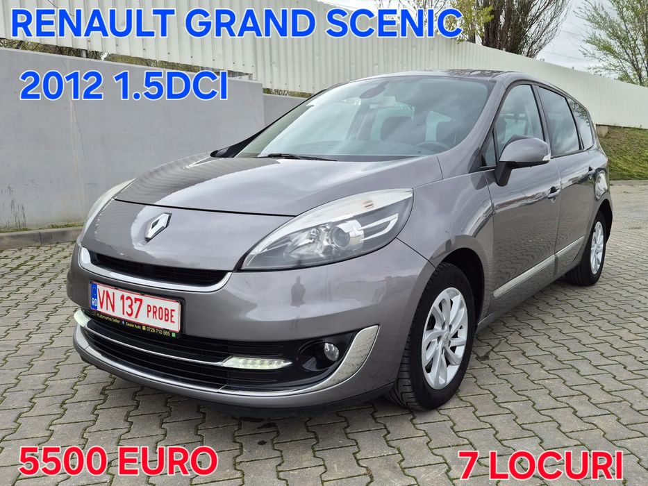 Renault Grand Scenic 212000Km reali Piele Climatronic Navigație