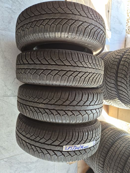 Vând cauciucuri 215/70/16 M+S set complet imp Germania